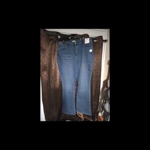 Sonoma Blue Wide Leg Jeans